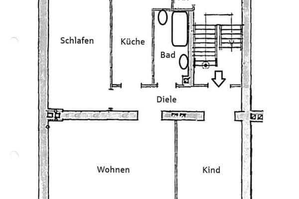 Pronájem bytu 3+1 92 m², Kirchlinder Str. 19, Dortmund, Severní Porýní-Vestfálsko Pronájem bytu 3+1 92 m², Kirchlinder Str. 19, Dortmund, Severní Porýní-Vestfálsko