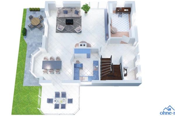 Prodej domu 175 m², pozemek 492 m², Irisweg 21, Stahnsdorf Prodej domu 175 m², pozemek 492 m², Irisweg 21, Stahnsdorf
