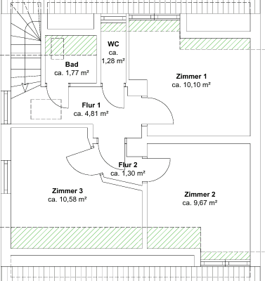 Prodej domu 91 m², pozemek 421 m², Augsburg Prodej domu 91 m², pozemek 421 m², Augsburg