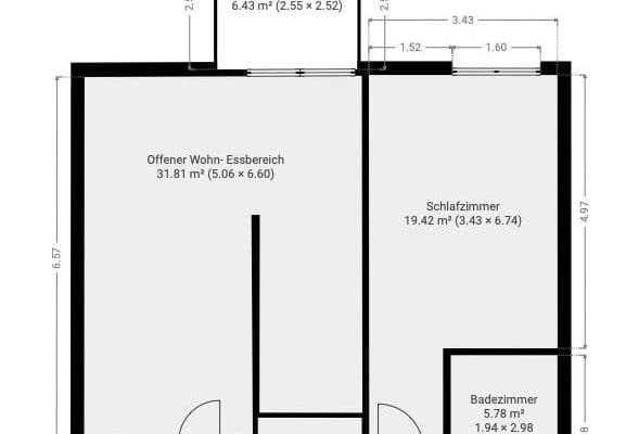 Pronájem bytu 2+1 68 m², Oberurseler Weg 3, Frankfurt, Hessen Pronájem bytu 2+1 68 m², Oberurseler Weg 3, Frankfurt, Hessen