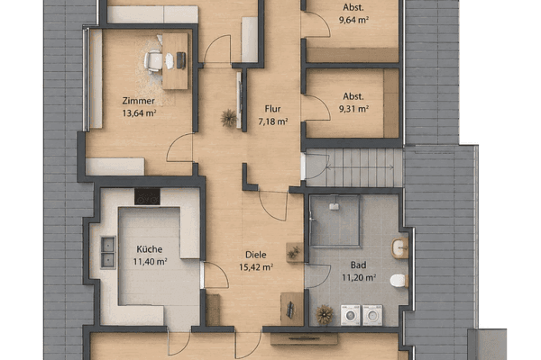 Pronájem bytu 3+kk 120 m², Schrobenhausen, Bavorsko Pronájem bytu 3+kk 120 m², Schrobenhausen, Bavorsko