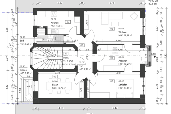 Prodej bytu 4+1 81 m², Blumenstr. 37, Heidelberg Prodej bytu 4+1 81 m², Blumenstr. 37, Heidelberg