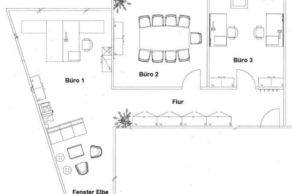 Pronájem kanceláře 101 m², Große Elbstraße 42, Hamburg, Hamburg Pronájem kanceláře 101 m², Große Elbstraße 42, Hamburg, Hamburg