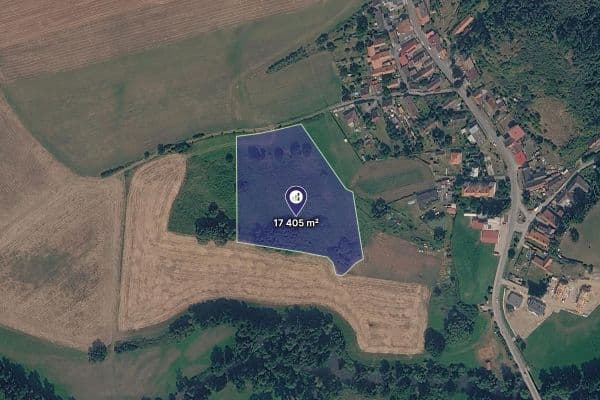 Prodej pozemku 17.405 m², Plasy Prodej pozemku 17.405 m², Plasy