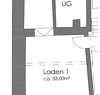 Pronájem kanceláře 33 m², Luisenstr. 24, Baden-Baden Pronájem kanceláře 33 m², Luisenstr. 24, Baden-Baden