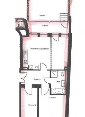Pronájem bytu 3+1 75 m², Leipzig, Sasko Pronájem bytu 3+1 75 m², Leipzig, Sasko