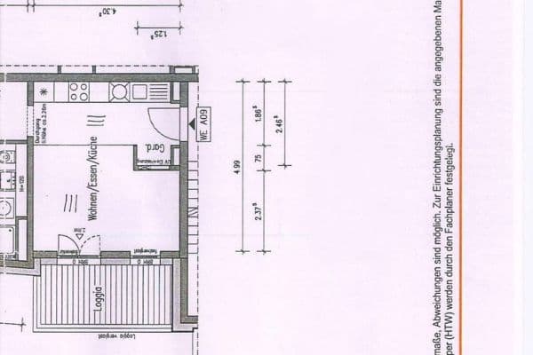 Pronájem bytu 2+1 51 m², Günderrodestr 25, Frankfurt am Main, Hessen Pronájem bytu 2+1 51 m², Günderrodestr 25, Frankfurt am Main, Hessen
