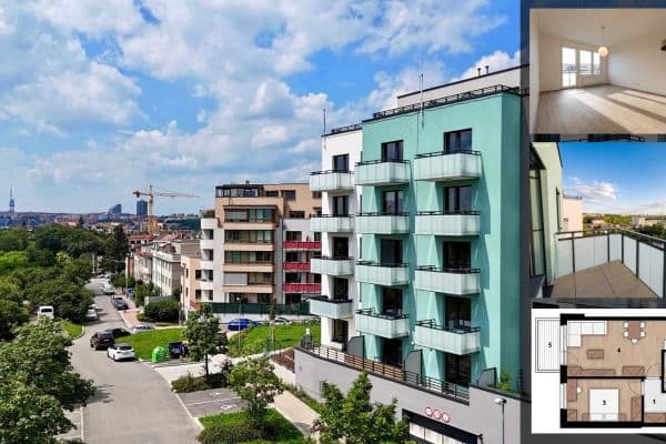 Prodej bytu 2+kk 60 m², Strančická, Praha Prodej bytu 2+kk 60 m², Strančická, Praha