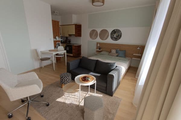 Pronájem bytu 1+kk 45 m², Nademlejnská, Praha Pronájem bytu 1+kk 45 m², Nademlejnská, Praha