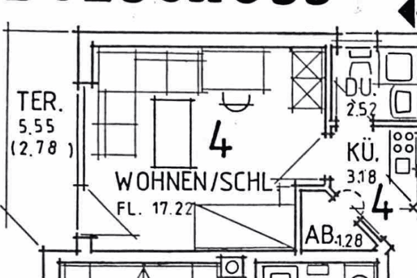 Prodej bytu 1+1 27 m², Würzburg, Bavorsko Prodej bytu 1+1 27 m², Würzburg, Bavorsko