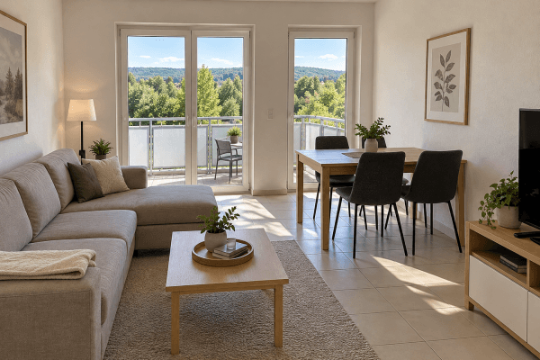 Pronájem bytu 2+1 55 m², Bad Orb Pronájem bytu 2+1 55 m², Bad Orb