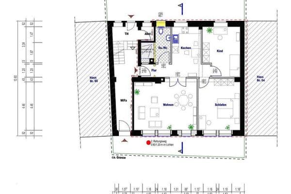 Pronájem bytu 3+1 85 m², Kölner Str. 66, Kierspe Pronájem bytu 3+1 85 m², Kölner Str. 66, Kierspe