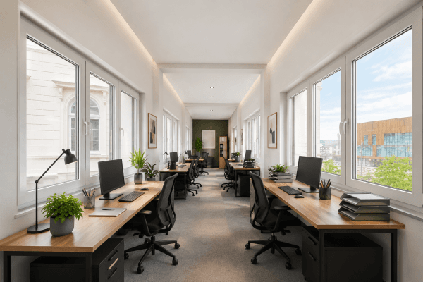 Pronájem kanceláře 30 m², Döppersberg 37, Wuppertal Pronájem kanceláře 30 m², Döppersberg 37, Wuppertal