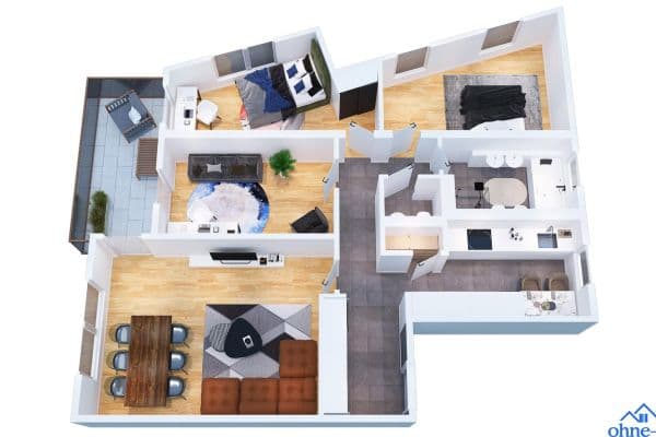 Prodej bytu 4+1 113 m², Stuttgart, Bádensko-Württembersko Prodej bytu 4+1 113 m², Stuttgart, Bádensko-Württembersko