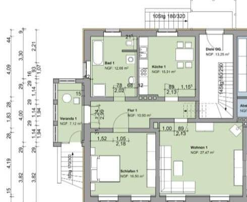 Pronájem bytu 2+kk 92 m², Steinhöfeler Str. 25, Steinhöfel OT Buchholz Pronájem bytu 2+kk 92 m², Steinhöfeler Str. 25, Steinhöfel OT Buchholz