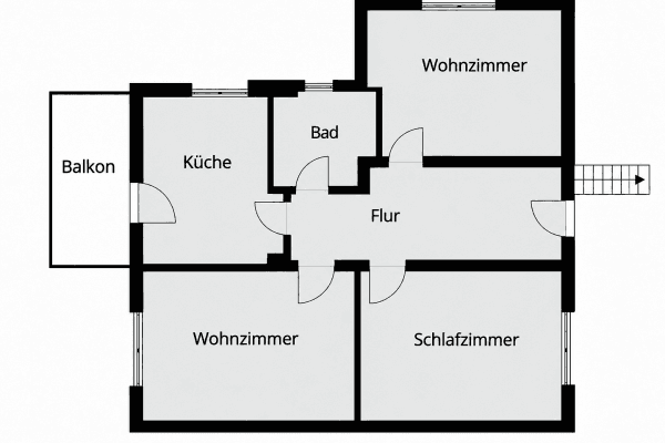Pronájem bytu 4+1 96 m², Hasselroth Pronájem bytu 4+1 96 m², Hasselroth