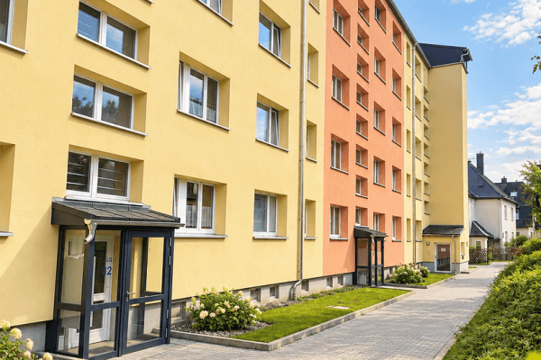 Pronájem bytu 2+1 56 m², Hainstraße 8, Thum, Sasko Pronájem bytu 2+1 56 m², Hainstraße 8, Thum, Sasko