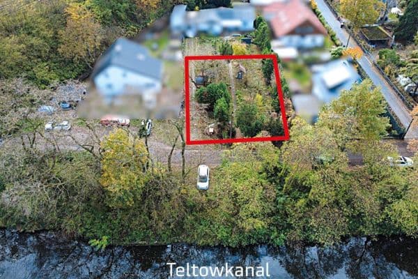 Prodej pozemku 748 m², Am Kanal 10, Berlin, Berlín Prodej pozemku 748 m², Am Kanal 10, Berlin, Berlín