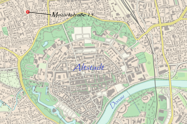 Prodej pozemku 837 m², Mozartstr. 15, Ingolstadt, Bavorsko Prodej pozemku 837 m², Mozartstr. 15, Ingolstadt, Bavorsko