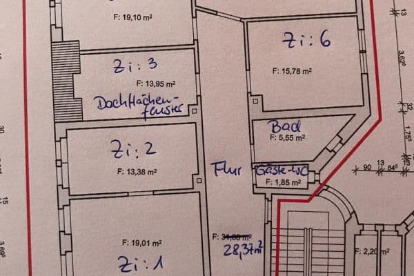 Pronájem bytu 6+1 151 m², Reichenhainer Str. 52, Chemnitz, Sasko Pronájem bytu 6+1 151 m², Reichenhainer Str. 52, Chemnitz, Sasko