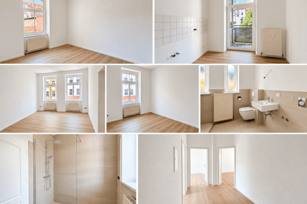 Pronájem bytu 3+1 77 m², Erfurt, Durynsko Pronájem bytu 3+1 77 m², Erfurt, Durynsko