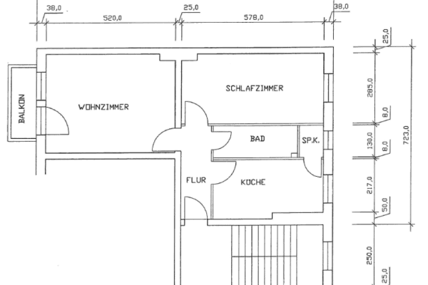 Pronájem bytu 2+kk 65 m², Kurstraße 10, Berlin Spandau, Berlín Pronájem bytu 2+kk 65 m², Kurstraße 10, Berlin Spandau, Berlín