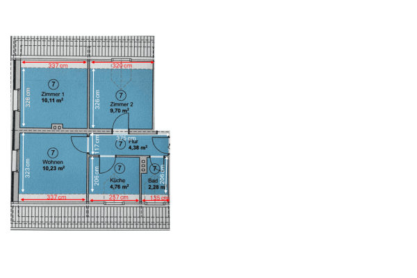 Pronájem bytu 3+1 42 m², Ravensbrink 9a, Osnabrück, Dolní Sasko Pronájem bytu 3+1 42 m², Ravensbrink 9a, Osnabrück, Dolní Sasko