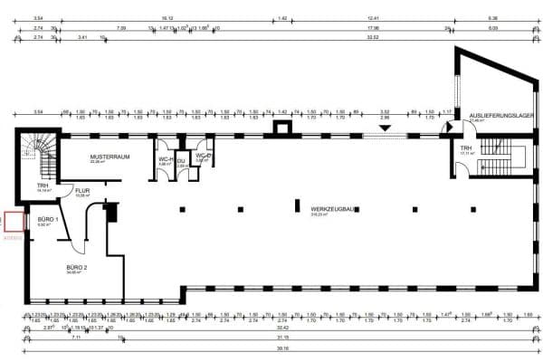 Pronájem nebytového prostoru 431 m², An der Steinert 7, Lüdenscheid Pronájem nebytového prostoru 431 m², An der Steinert 7, Lüdenscheid