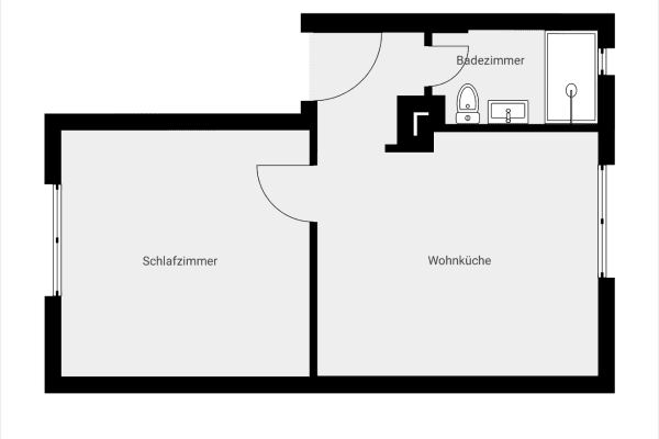 Pronájem bytu 2+1 41 m², Stockumer Str. 26, Witten, Severní Porýní-Vestfálsko Pronájem bytu 2+1 41 m², Stockumer Str. 26, Witten, Severní Porýní-Vestfálsko