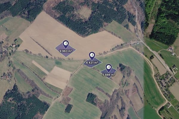 Prodej pozemku 1.840 m², Vysoké nad Jizerou Prodej pozemku 1.840 m², Vysoké nad Jizerou