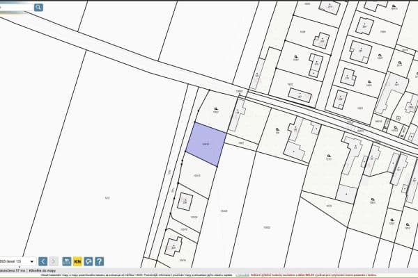 Prodej pozemku 835 m², Ohaře Prodej pozemku 835 m², Ohaře