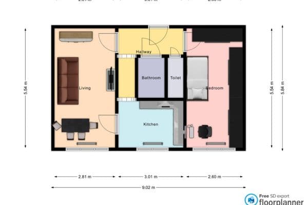 Prodej bytu 2+1 51 m², Malovická, Praha Prodej bytu 2+1 51 m², Malovická, Praha