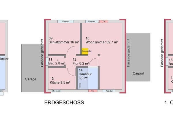 Prodej domu 132 m², pozemek 743 m², Moers Prodej domu 132 m², pozemek 743 m², Moers