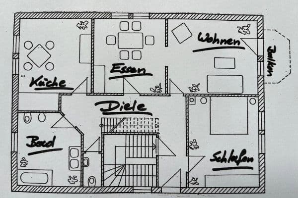 Pronájem bytu 3+1 98 m², Mosbach Pronájem bytu 3+1 98 m², Mosbach