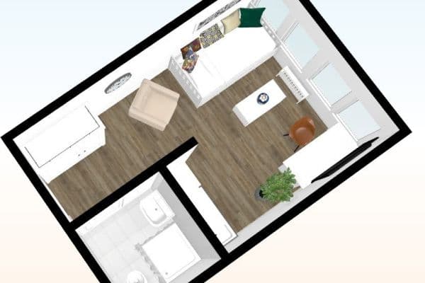 Pronájem bytu 1+1 25 m², Hürth Pronájem bytu 1+1 25 m², Hürth