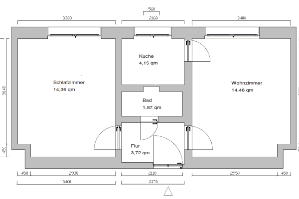 Prodej bytu 2+1 39 m², Storkower Straße 90, Berlin, Berlín Prodej bytu 2+1 39 m², Storkower Straße 90, Berlin, Berlín