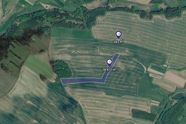 Prodej pozemku 18.676 m², Rozseč, Kraj Vysočina Prodej pozemku 18.676 m², Rozseč, Kraj Vysočina