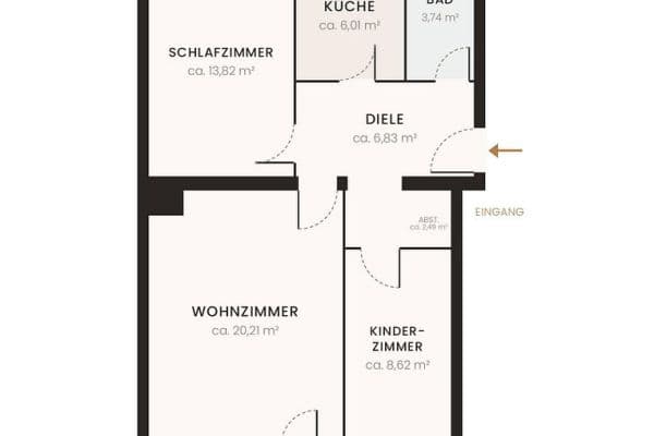 Prodej bytu 3+1 64 m², Kaiser-Friedrich-Str. 72, Berlin, Berlín Prodej bytu 3+1 64 m², Kaiser-Friedrich-Str. 72, Berlin, Berlín