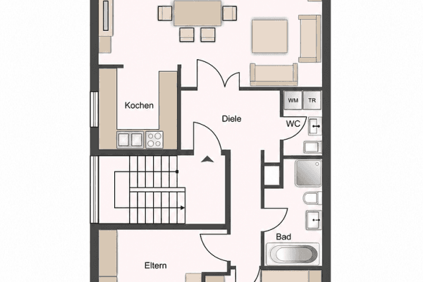 Prodej bytu 3+1 85 m², Datteln Prodej bytu 3+1 85 m², Datteln