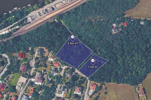 Prodej pozemku 5.284 m², Davle Prodej pozemku 5.284 m², Davle