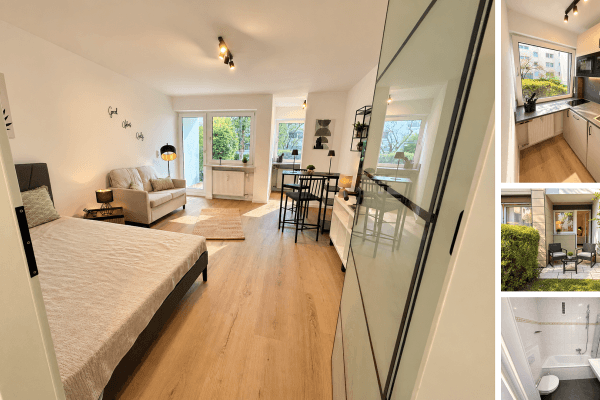 Pronájem bytu 1+1 30 m², München, Bavorsko Pronájem bytu 1+1 30 m², München, Bavorsko