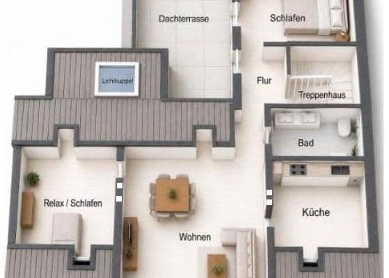 Pronájem bytu 2+kk 80 m², Hessen - Usingen Pronájem bytu 2+kk 80 m², Hessen - Usingen
