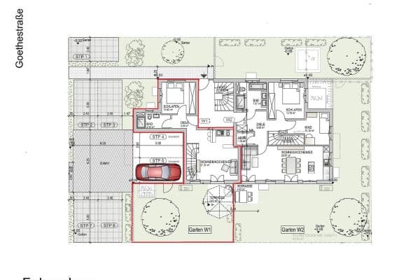 Pronájem bytu 3+1 63 m², Goethestraße 8, Friedberg Pronájem bytu 3+1 63 m², Goethestraße 8, Friedberg