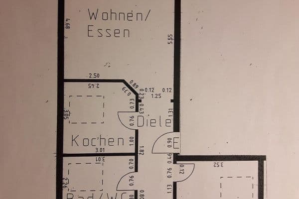 Pronájem bytu 3+kk 66 m², Steinhügel 21, Witten Pronájem bytu 3+kk 66 m², Steinhügel 21, Witten