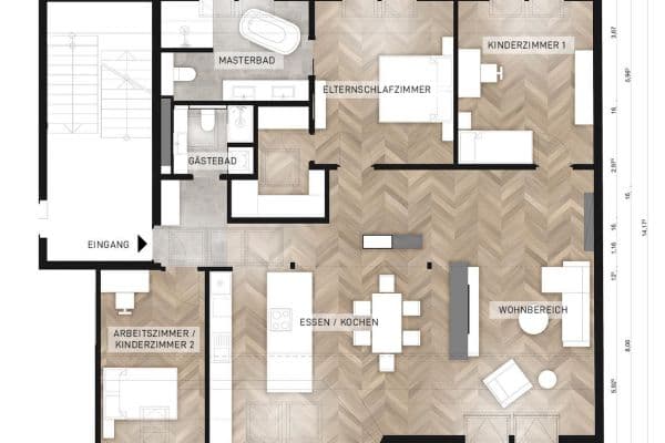 Prodej bytu 4+kk 132 m², Zeppelinstraße 51, Potsdam, Braniborsko Prodej bytu 4+kk 132 m², Zeppelinstraße 51, Potsdam, Braniborsko