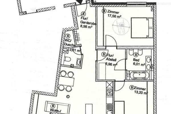 Pronájem bytu 3+1 94 m², Weidenpescherstr. 36,, Köln, Severní Porýní-Vestfálsko Pronájem bytu 3+1 94 m², Weidenpescherstr. 36,, Köln, Severní Porýní-Vestfálsko