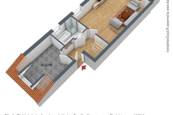 Pronájem bytu 2+1 86 m², Herzogenrath Pronájem bytu 2+1 86 m², Herzogenrath