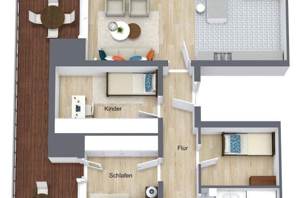 Pronájem bytu 4+1 98 m², Olching bei München, Bavorsko Pronájem bytu 4+1 98 m², Olching bei München, Bavorsko