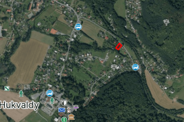Prodej pozemku 1.007 m², Hukvaldy Prodej pozemku 1.007 m², Hukvaldy