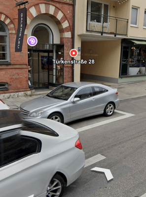 Pronájem garáže, Tuerkenstraße 28, München, Bavorsko Pronájem garáže, Tuerkenstraße 28, München, Bavorsko
